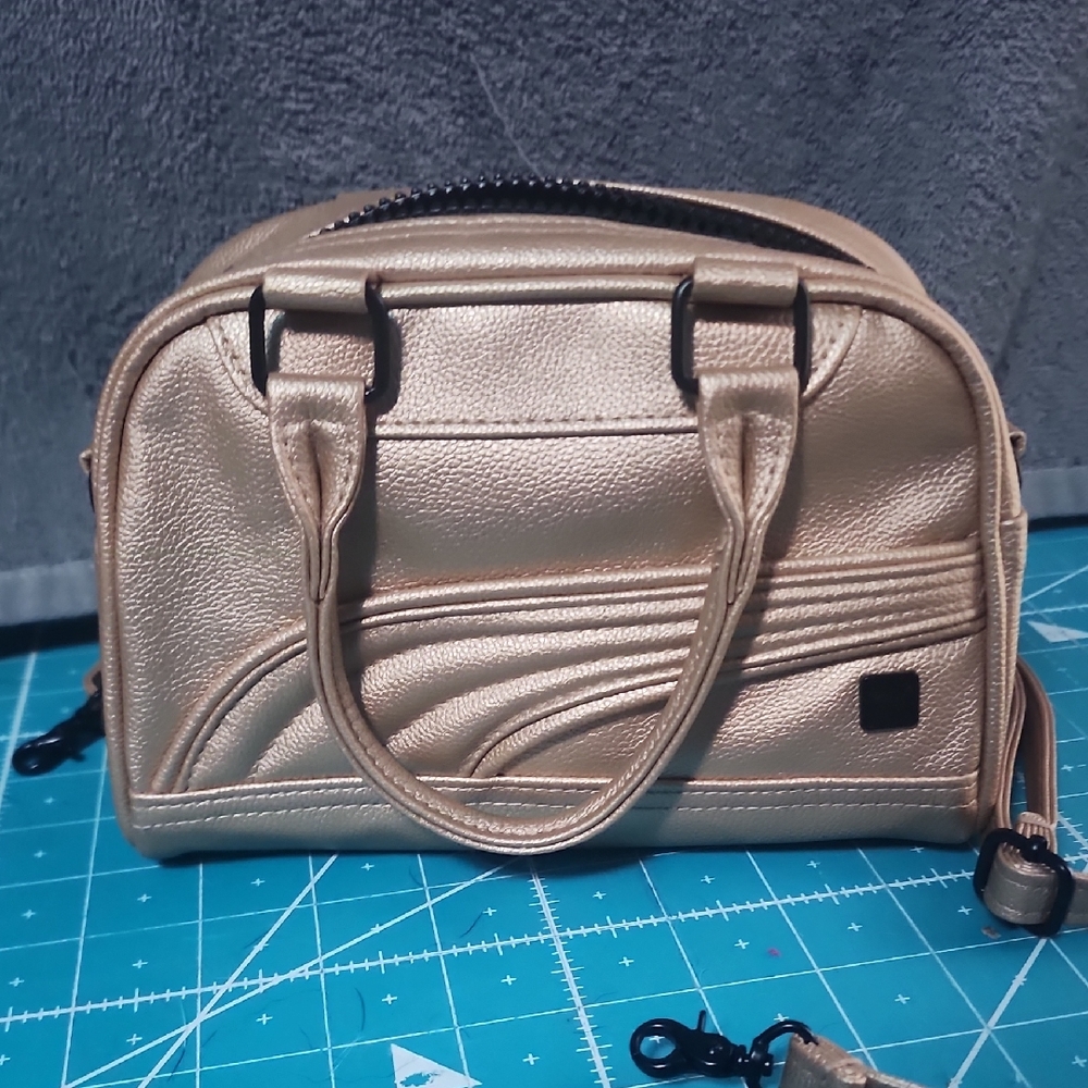 Elegant Gold Handbag